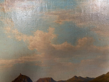 Oil painting Journey to new lands European artist