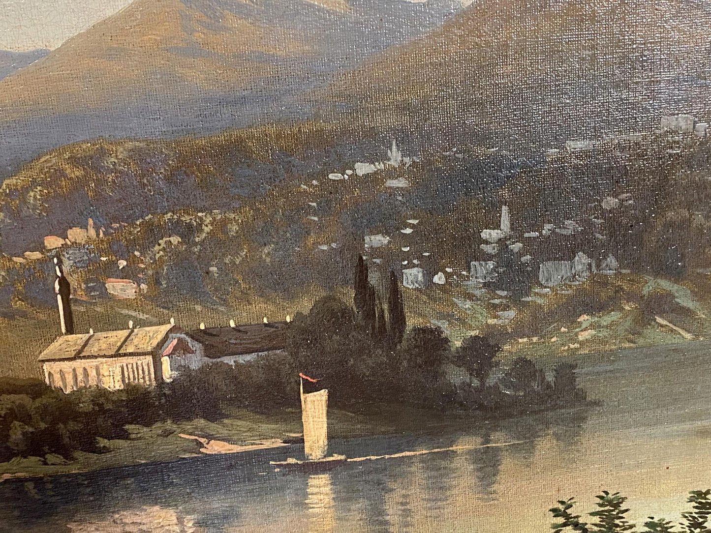 Oil painting Journey to new lands European artist
