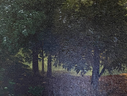 Oil painting Journey to new lands European artist
