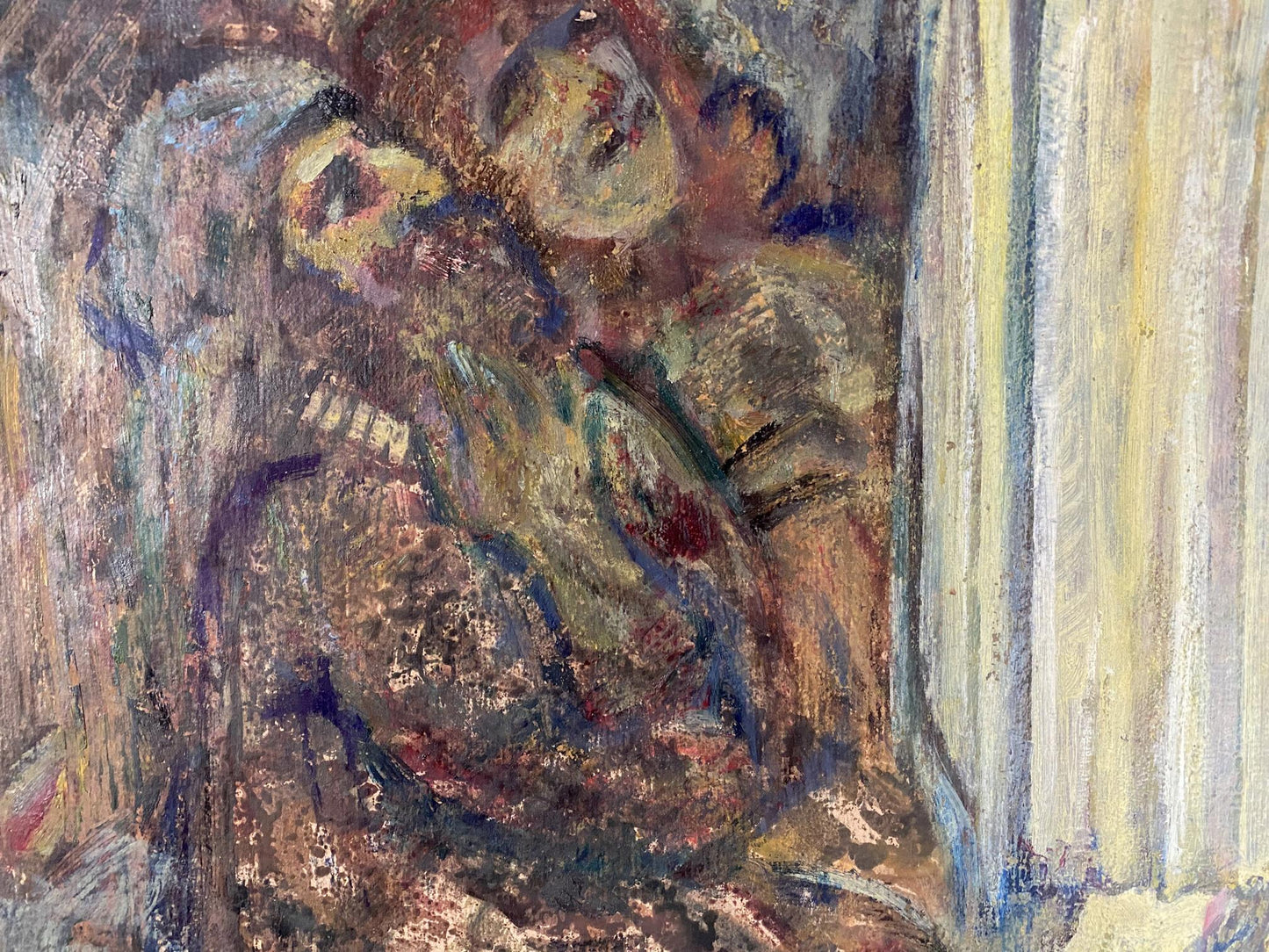 Oil painting Portrait of Jesus Christ Valentin Dmytrovych Khrushch