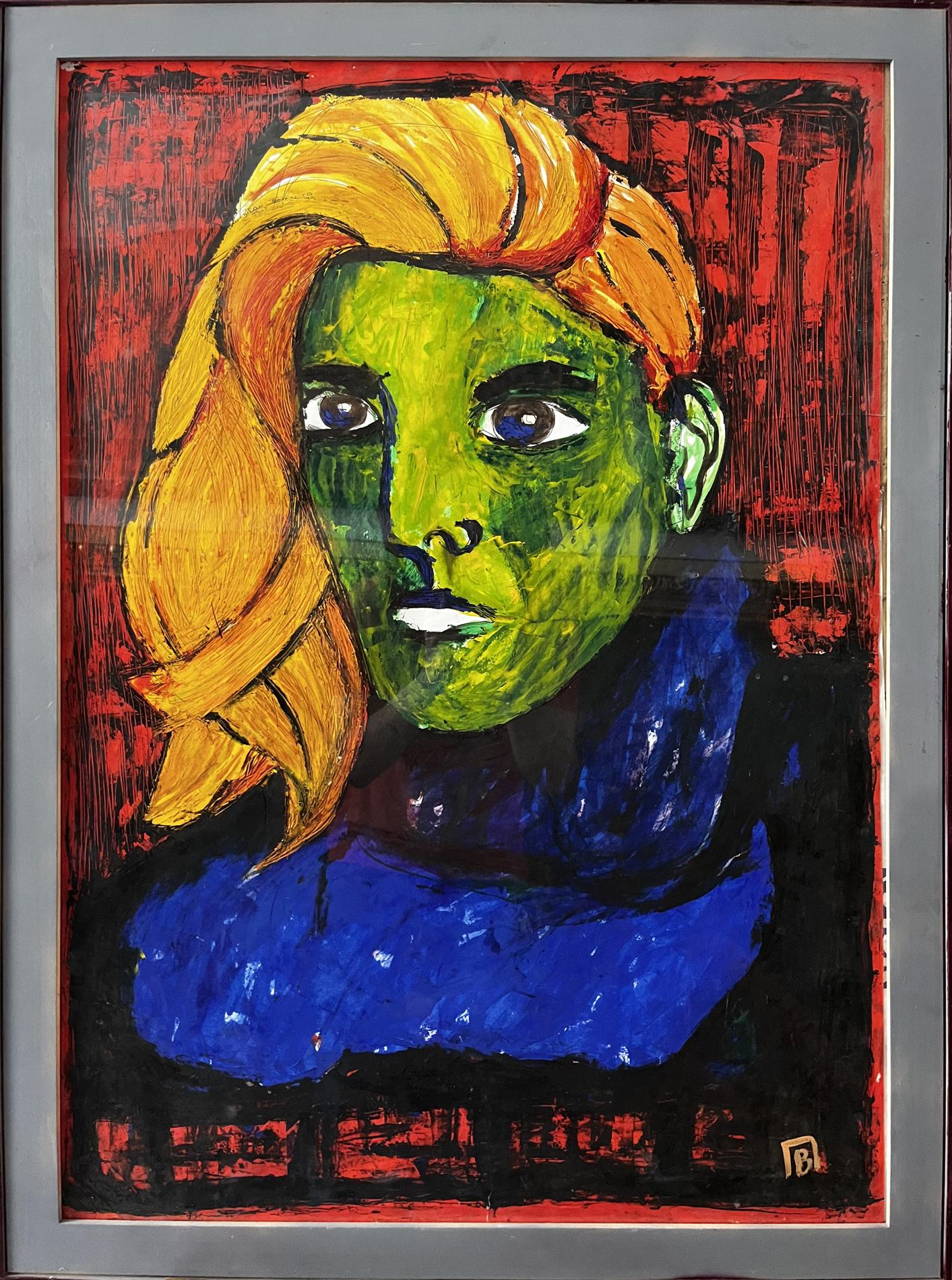 Oil painting Portrait of a man Pavlov Victor