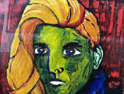 Oil painting Portrait of a man Pavlov Victor