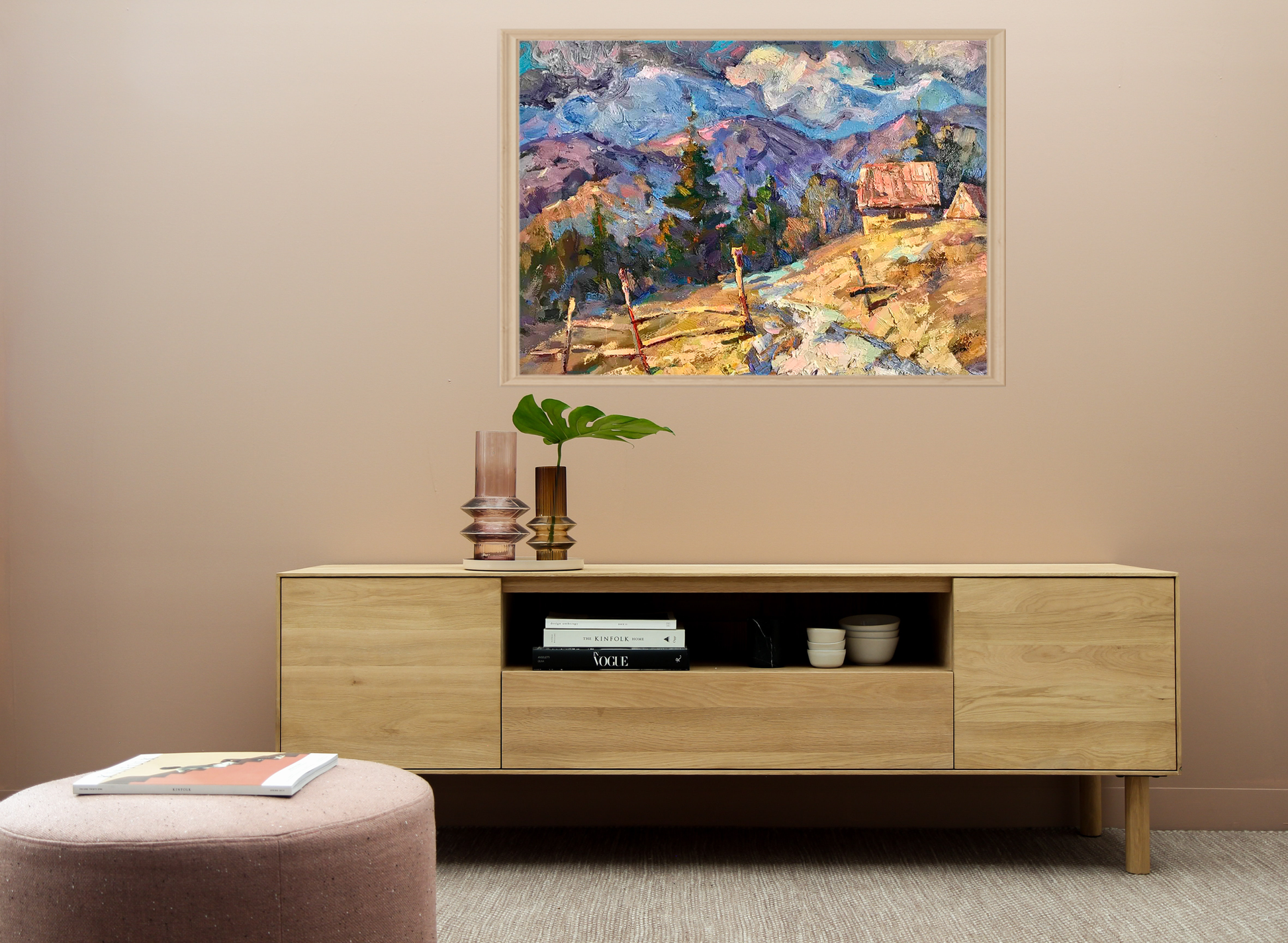 Oil painting Spring