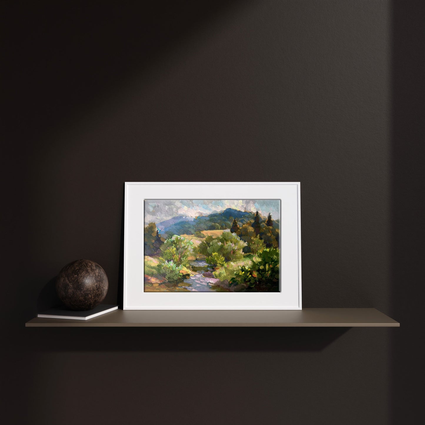 Oil painting Near Tustan Batrakov Vladimir Grigorievich