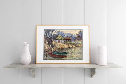 Oil painting Spring