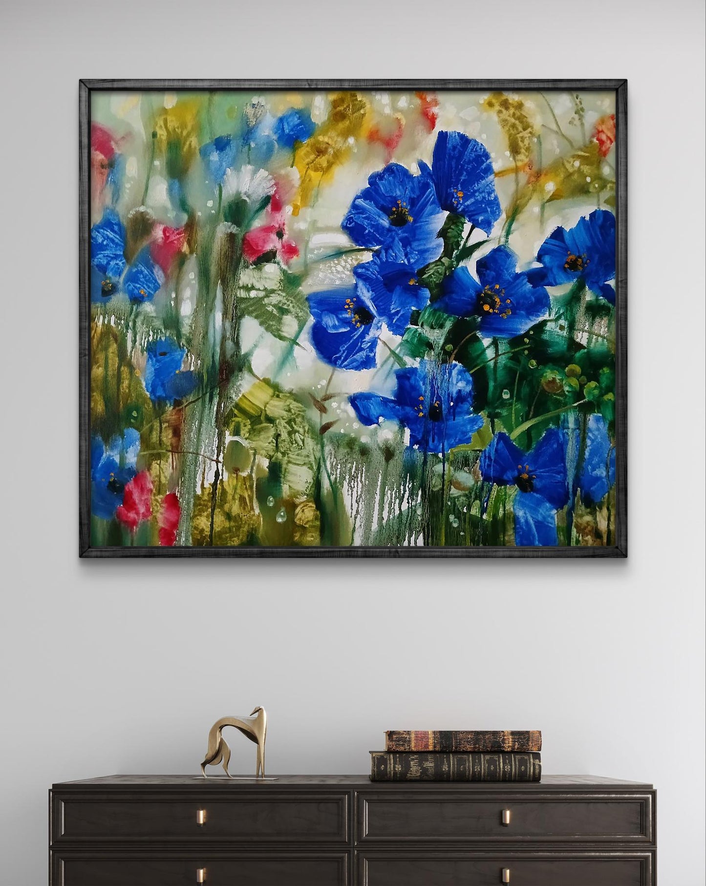 Abstract oil painting Morning dew Anatoly Tarabanov