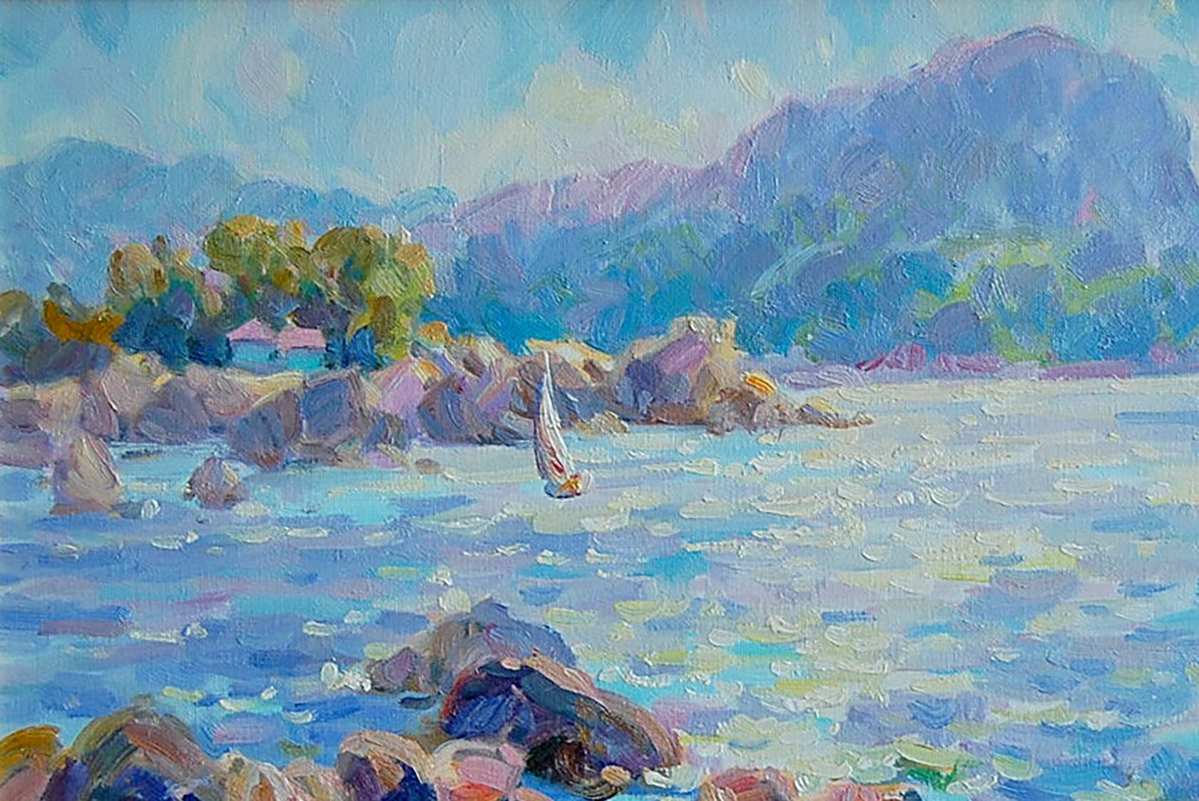 Oil painting Sea morning Artim Dmitry