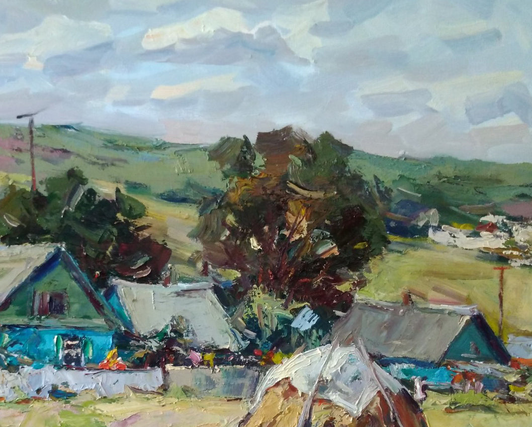 Oil painting Nature Landscape 