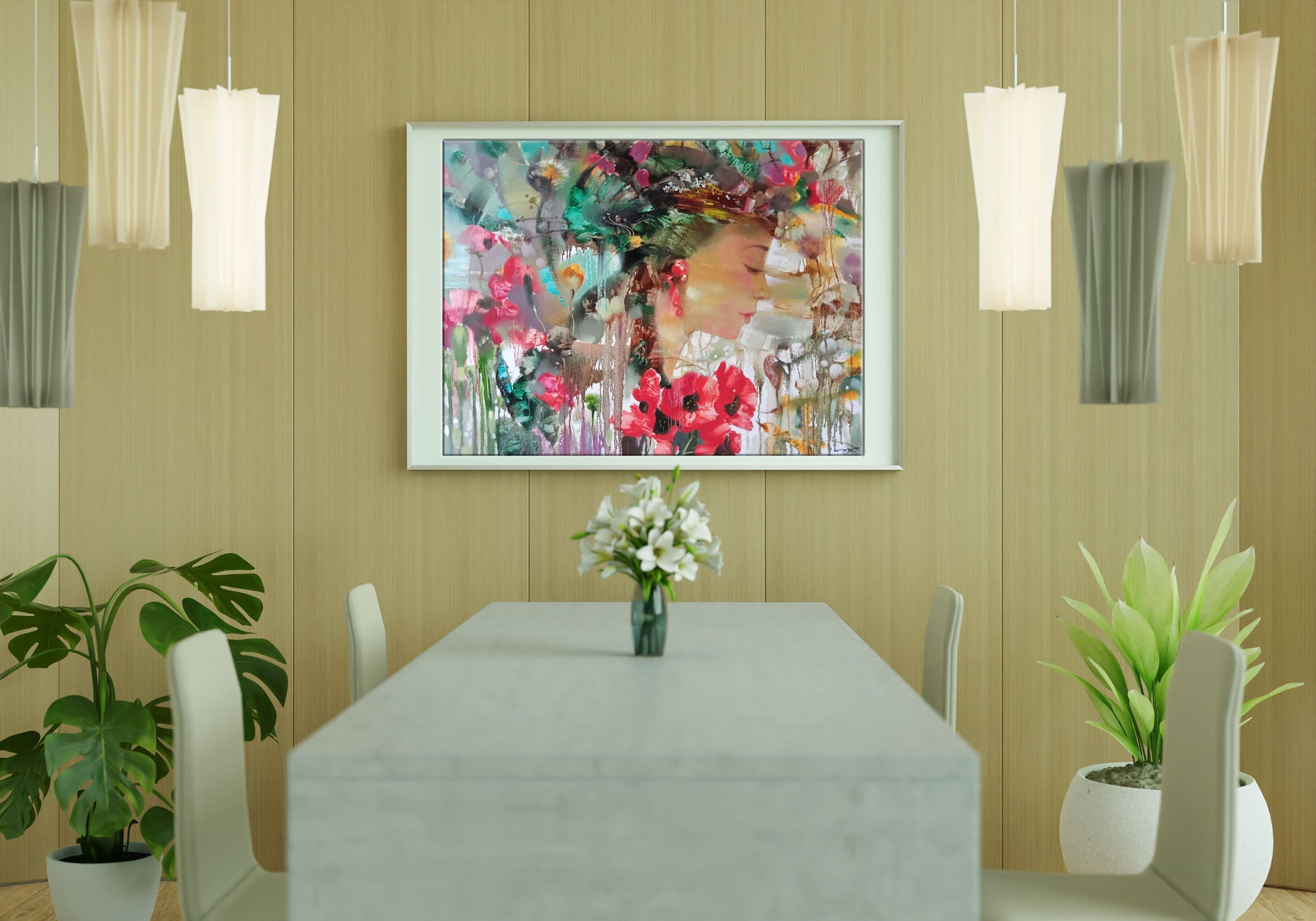 oil painting portrait