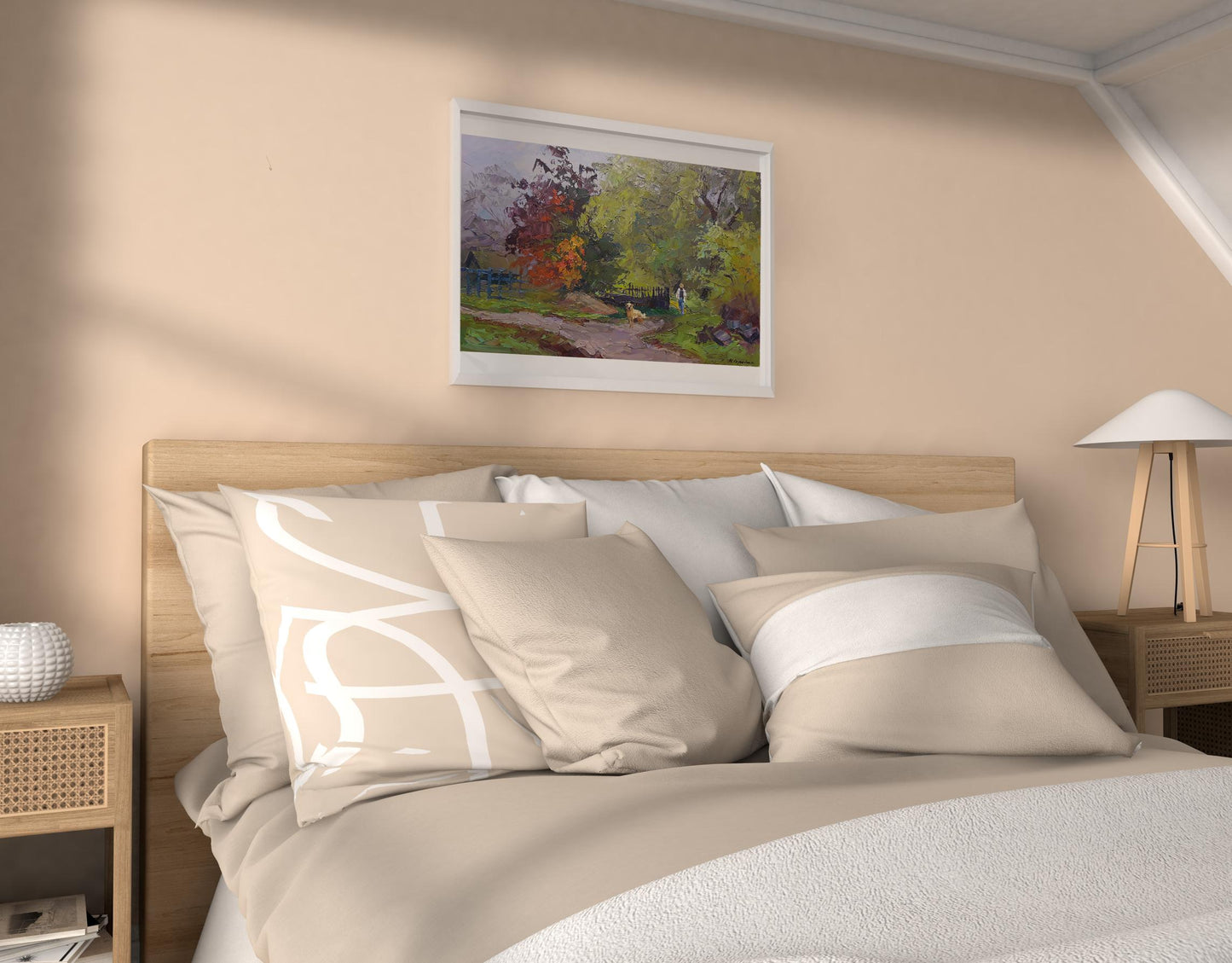 Oil painting Walk Serdyuk Boris Petrovich