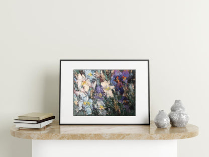 Oil painting Summer flowers