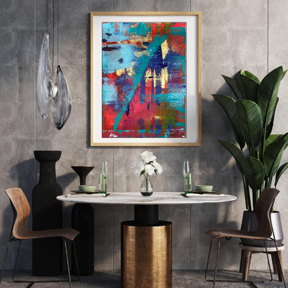 Acrylic painting Summer breeze Olga Melezhik