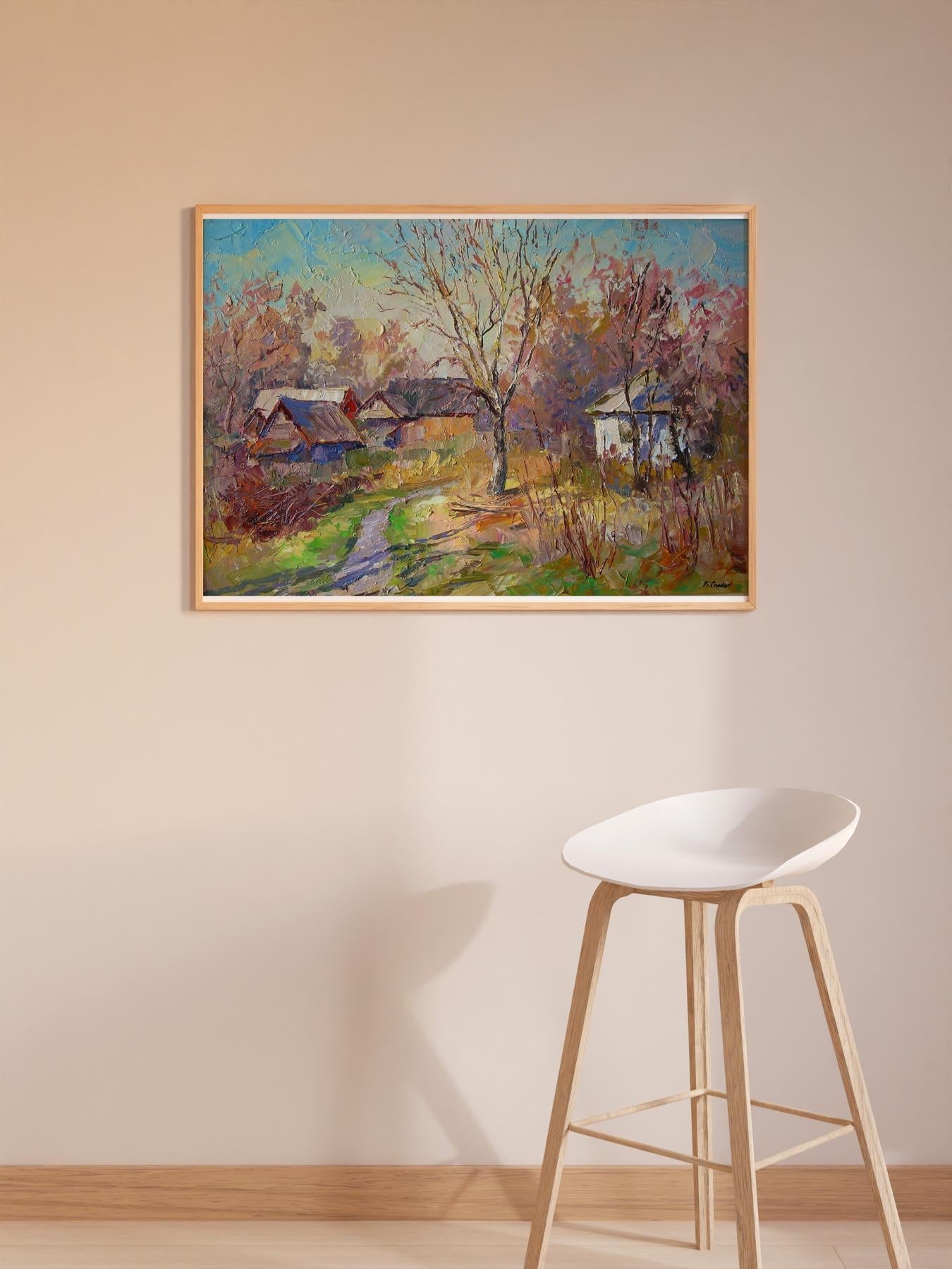 Oil painting The last rays Serdyuk Boris Petrovich