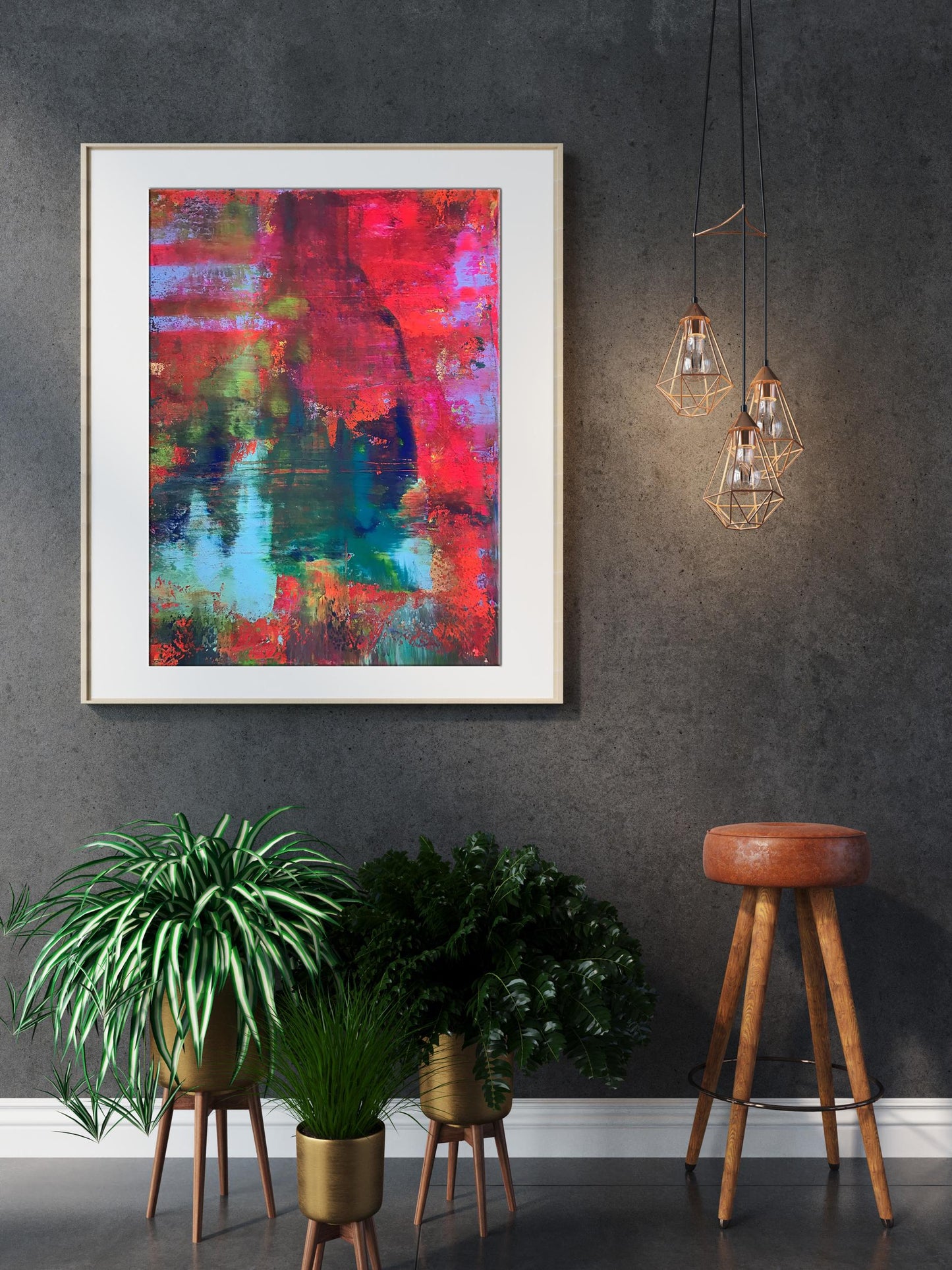 Acrylic painting Bright day Olga Melezhik