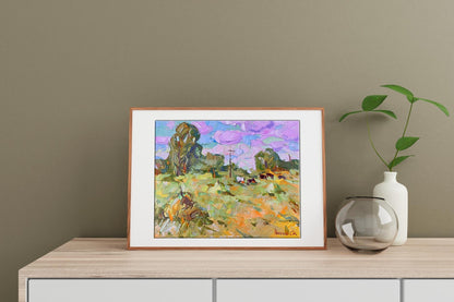 Oil Painting Nature Landscape 