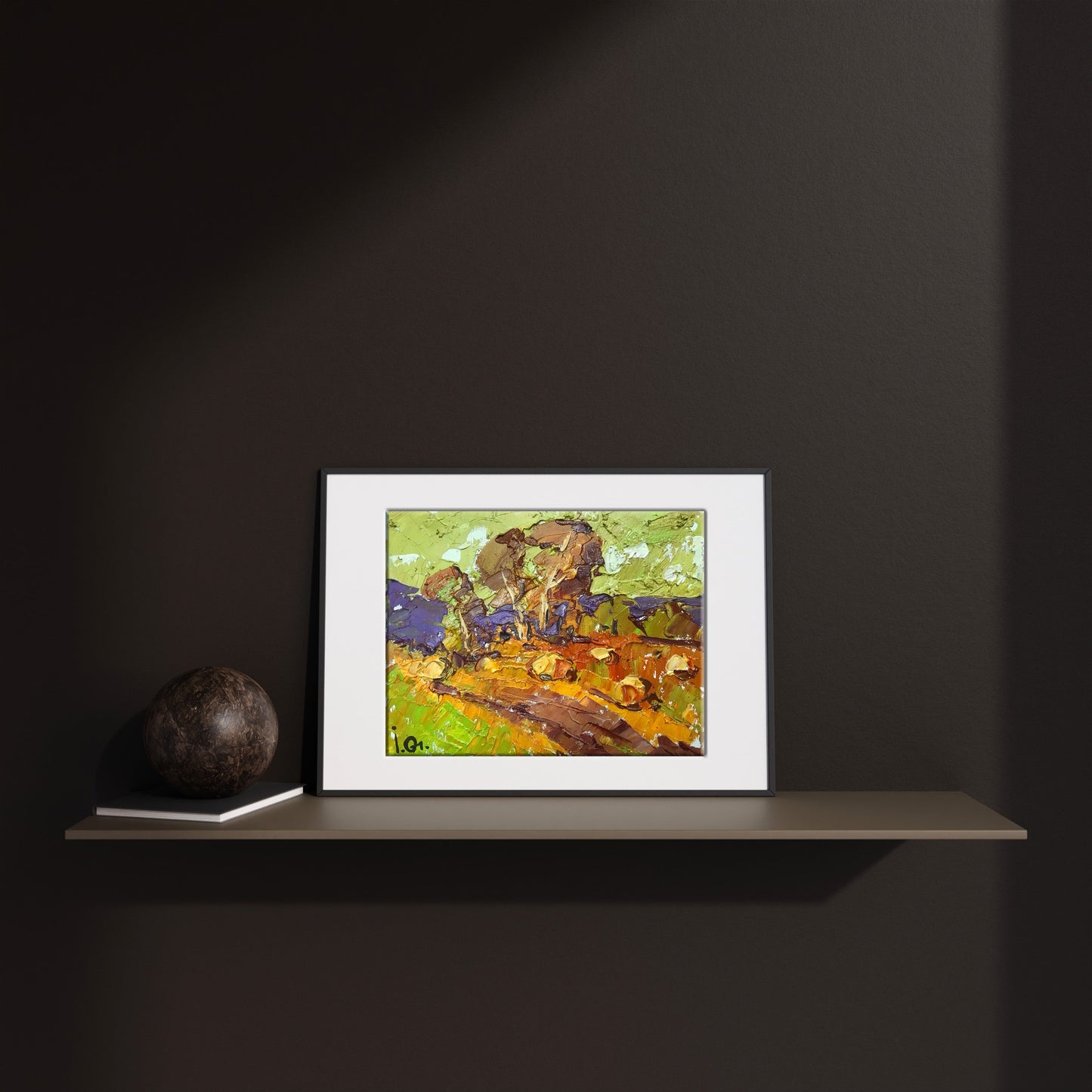 Village landscape Art 