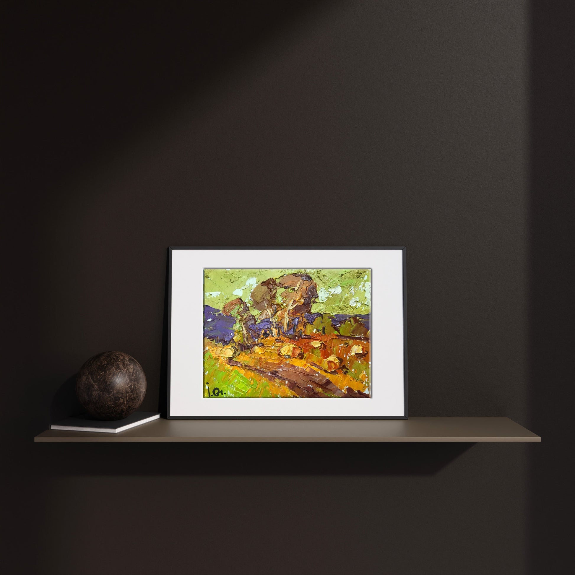 Village landscape Art 