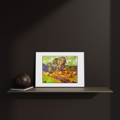 Village landscape Art 