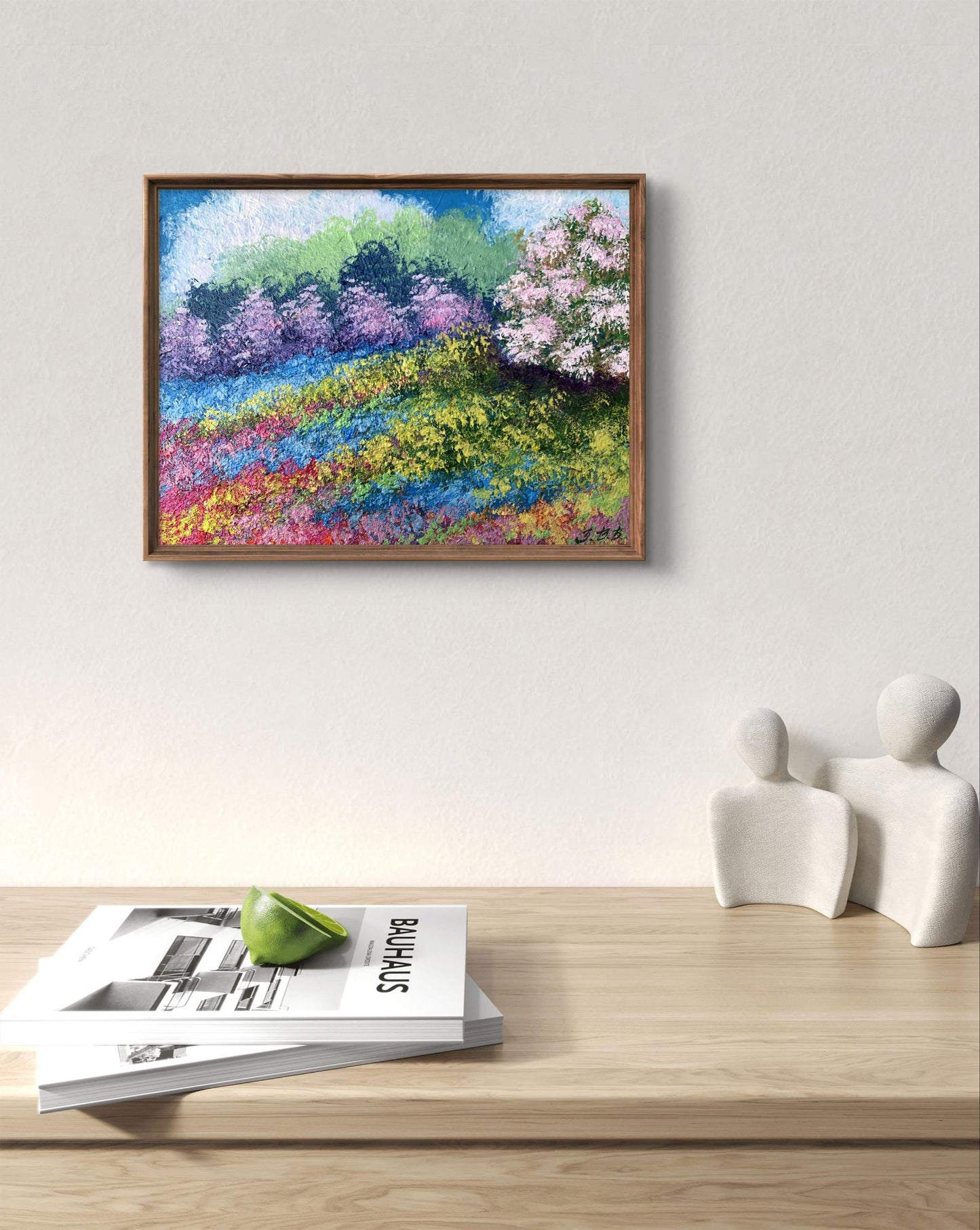 Oil painting Flower meadows V. Zadorozhnya
