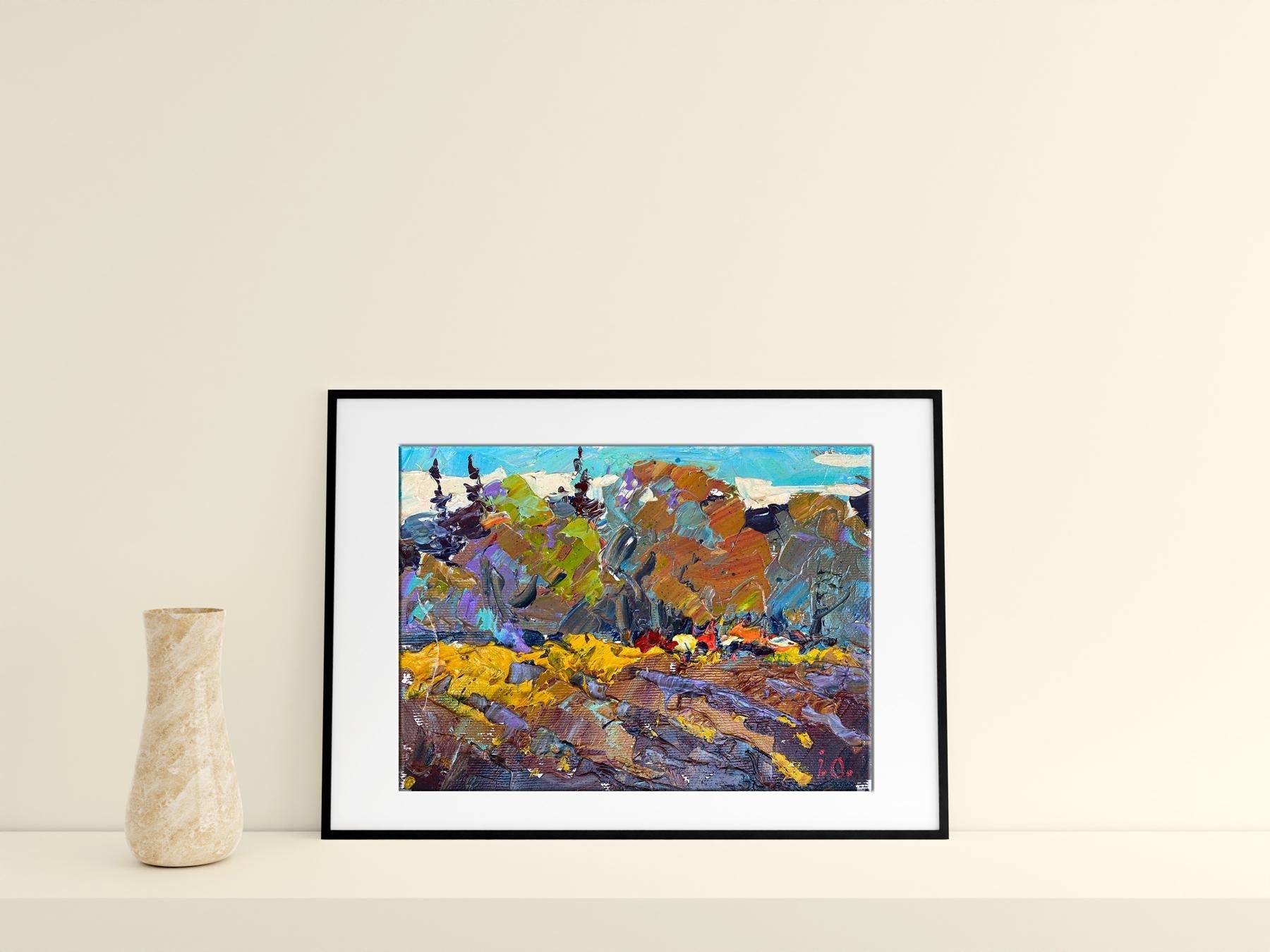 Village landscape Art 
