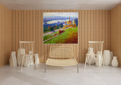 Serdyuk Boris Petrovich's Oil Painting: Vyshnevets