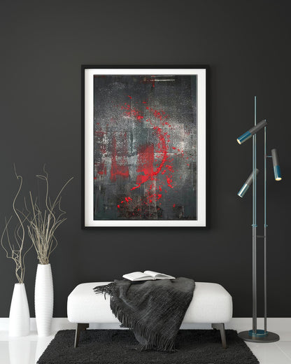 Acrylic painting Night melody Olga Melezhik