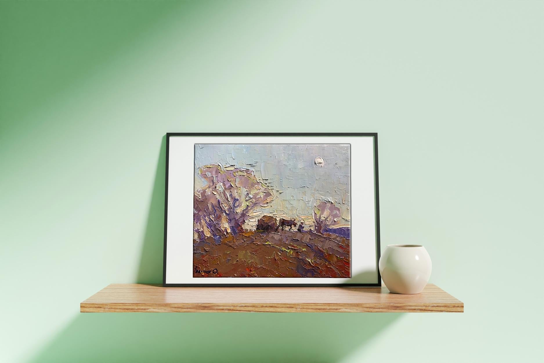 Village landscape Art 
