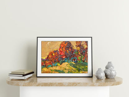 Oil Painting Nature Landscape 