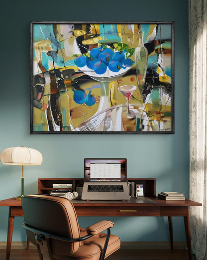 Abstract oil painting Sweet Still Life Anatoly Tarabanov