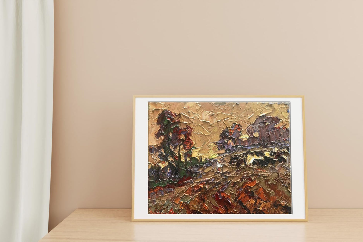 Oil Painting Nature Landscape 