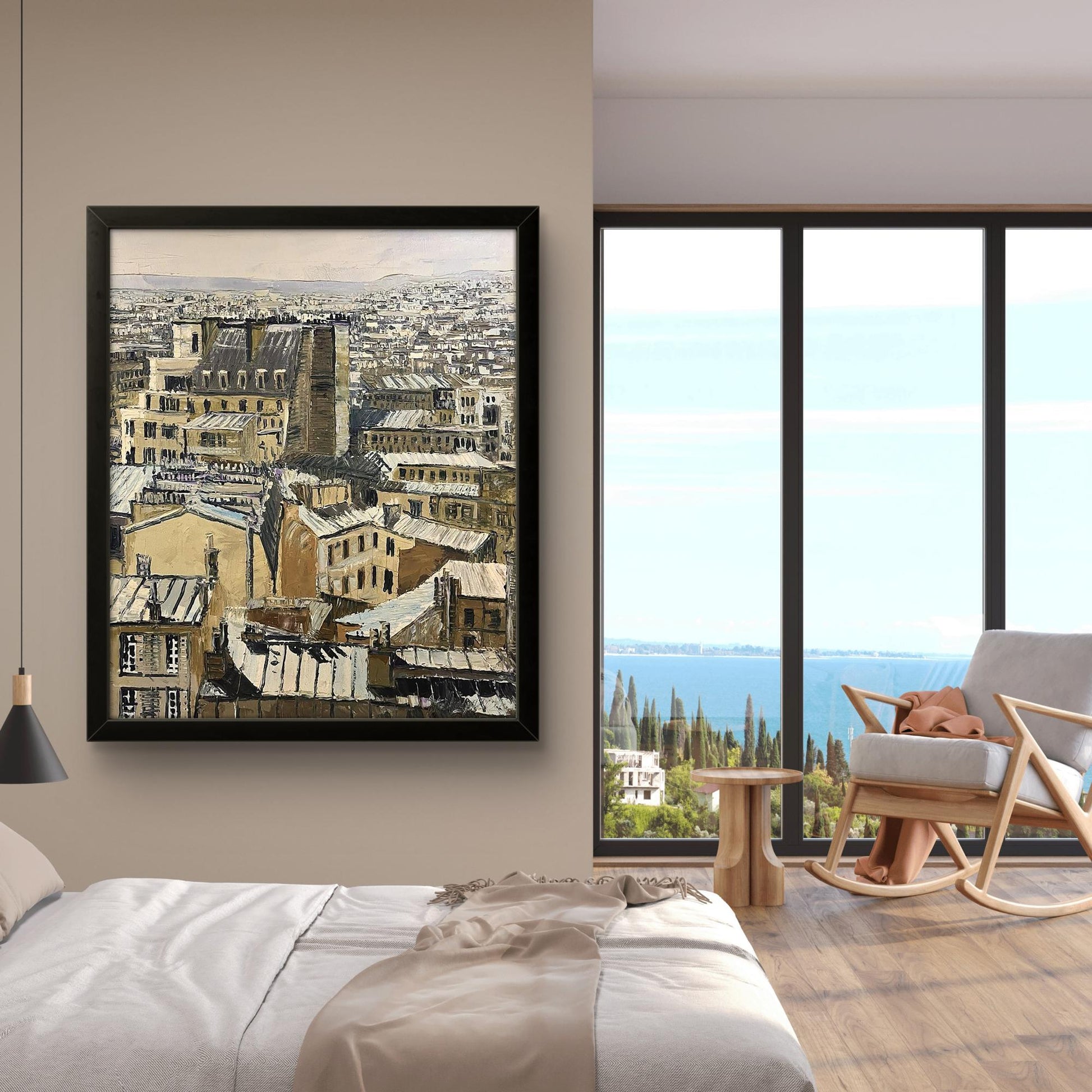 Oil painting Sonho City Serhiy Kovalev