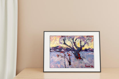 Village landscape Art 