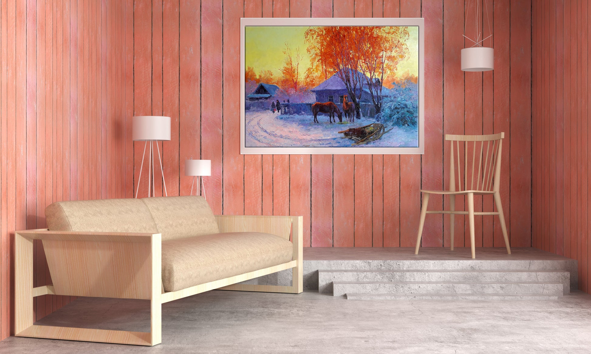 oil landscape painting