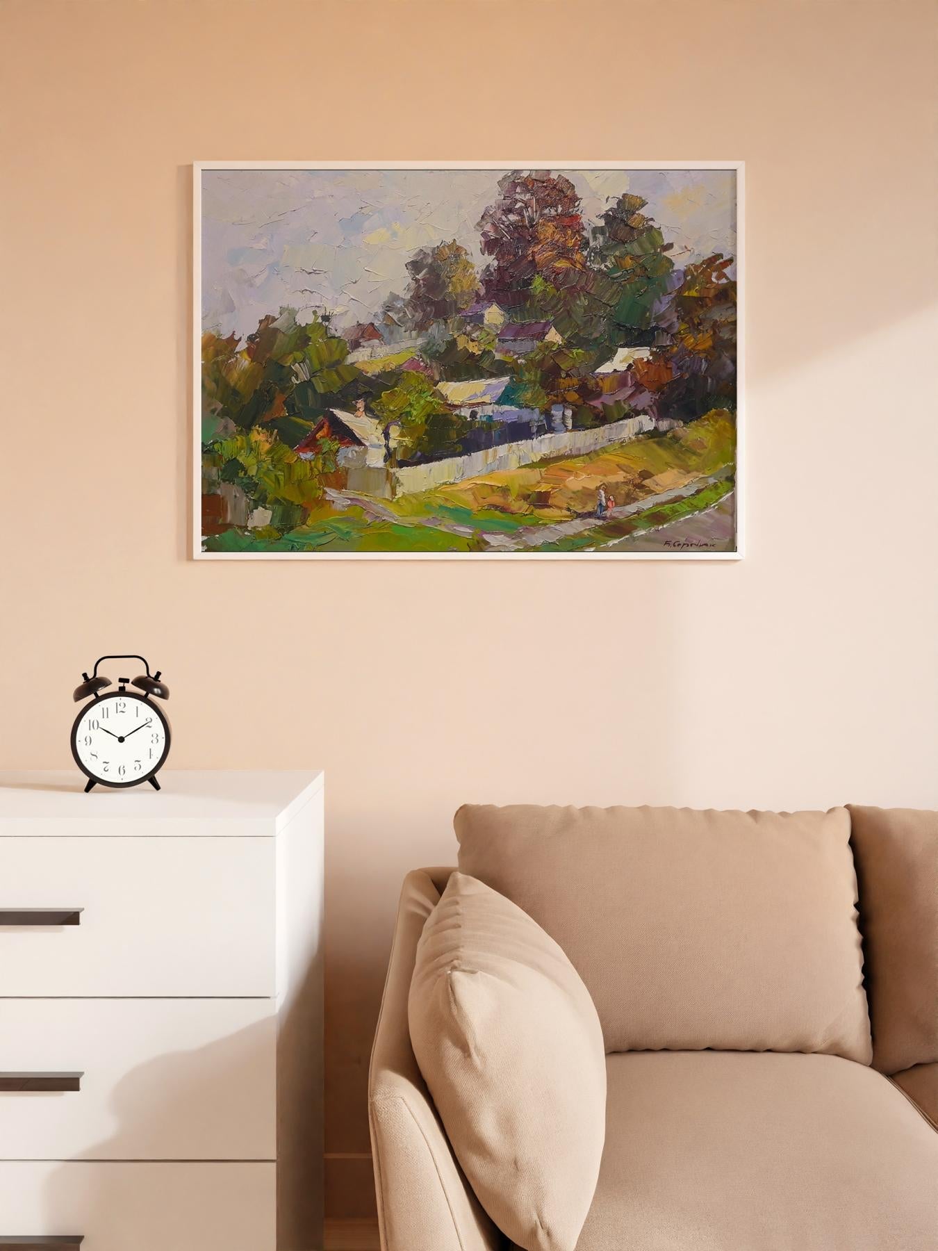 Oil painting October day Serdyuk Boris Petrovich №SERB 520