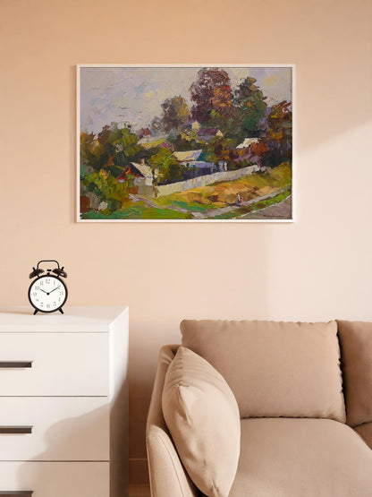 Oil painting October day Serdyuk Boris Petrovich №SERB 520