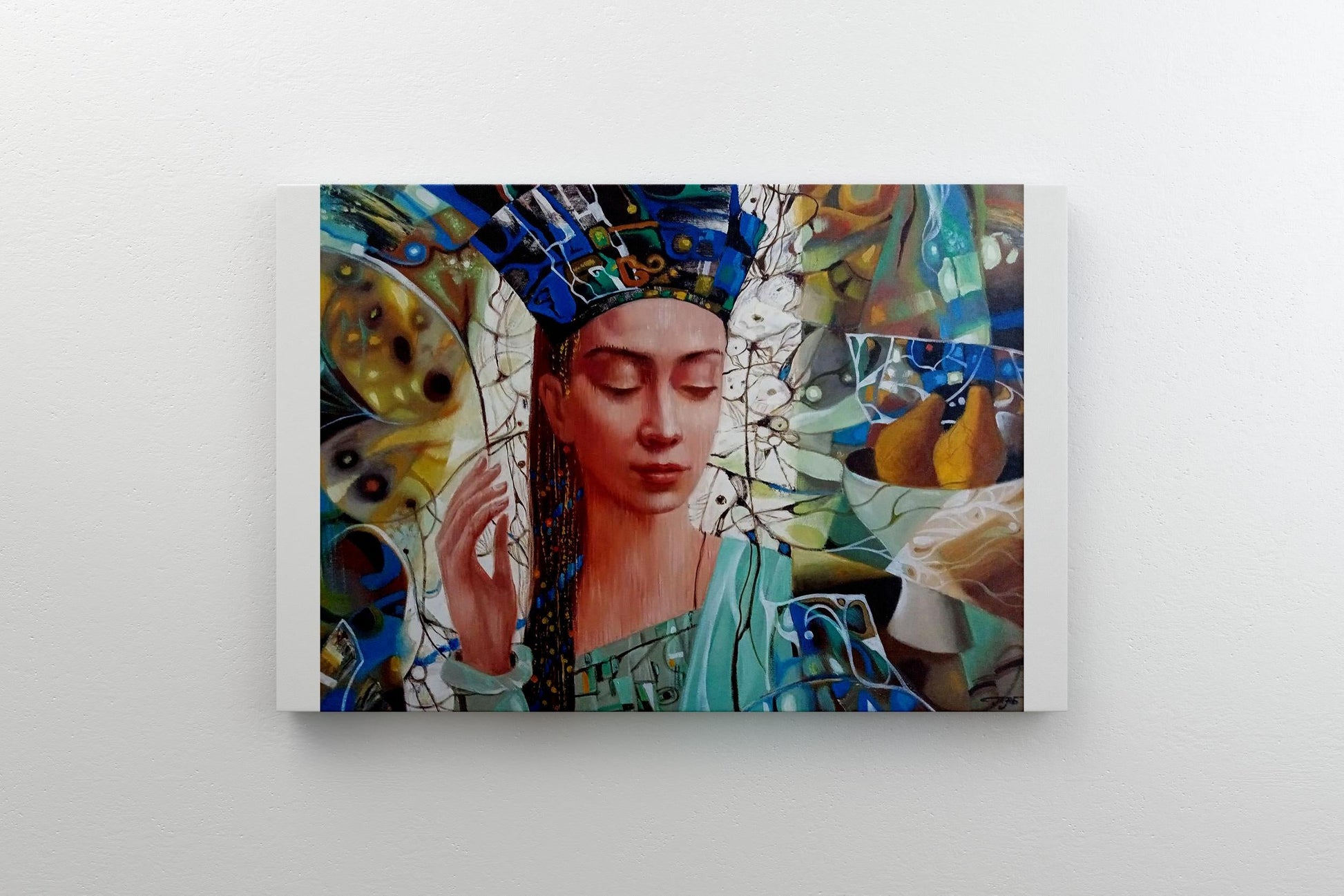 Abstract oil painting Inspiration 