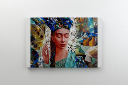 Abstract oil painting Inspiration 