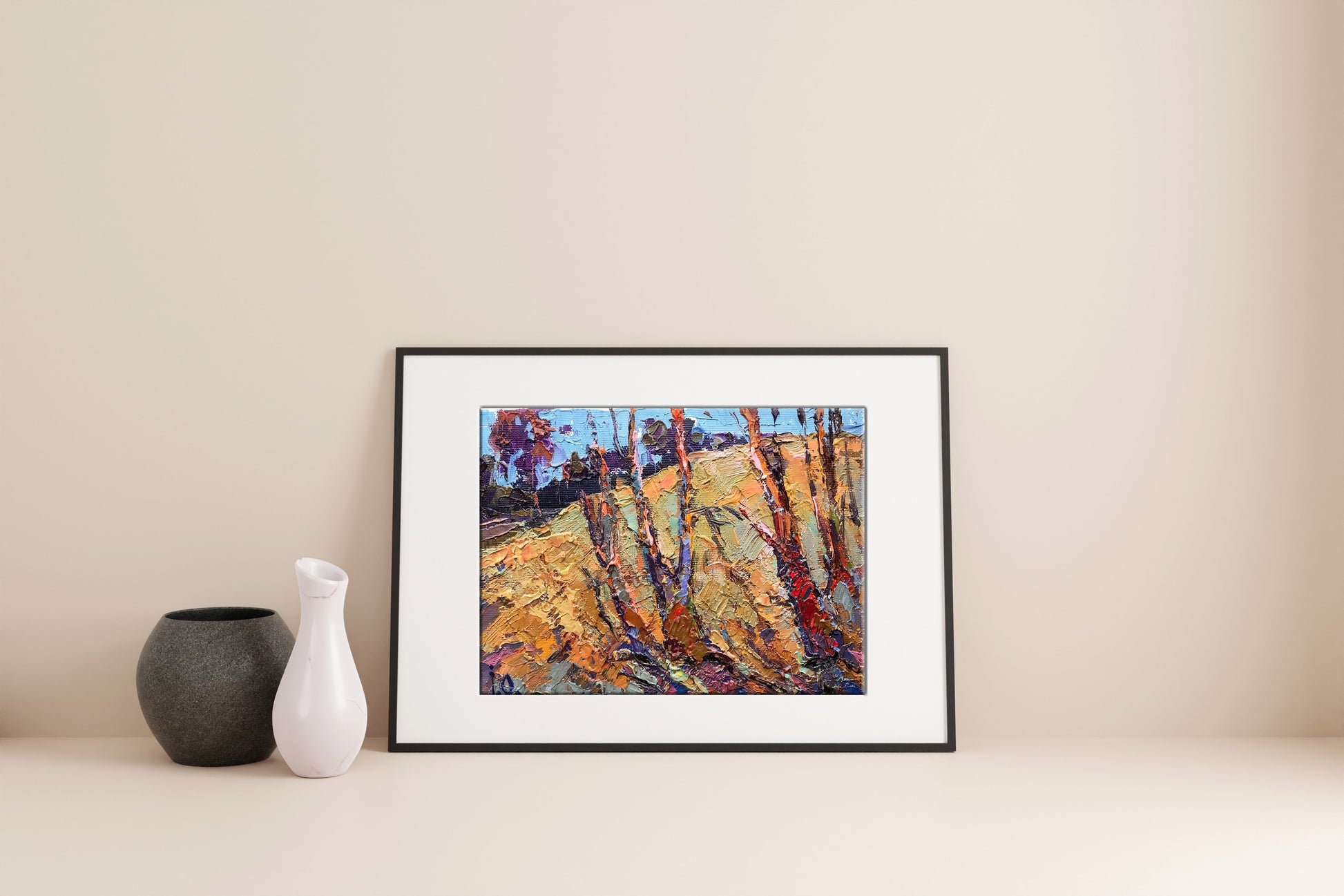 Village landscape Art 