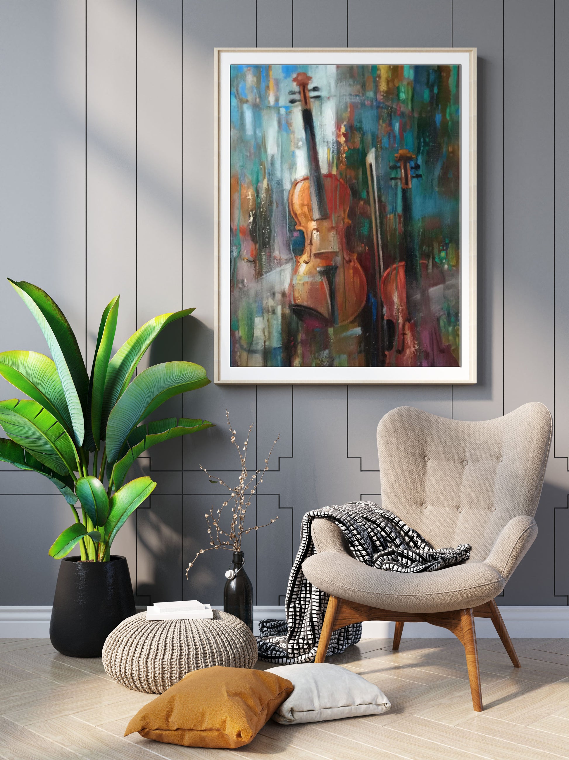 oil painting still life