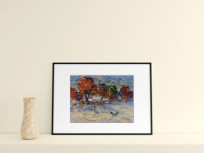 Village landscape 