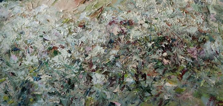 Oil Painting Village Landscape 