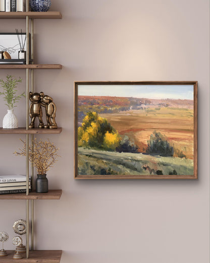 Oil painting Hot day Unknown artist