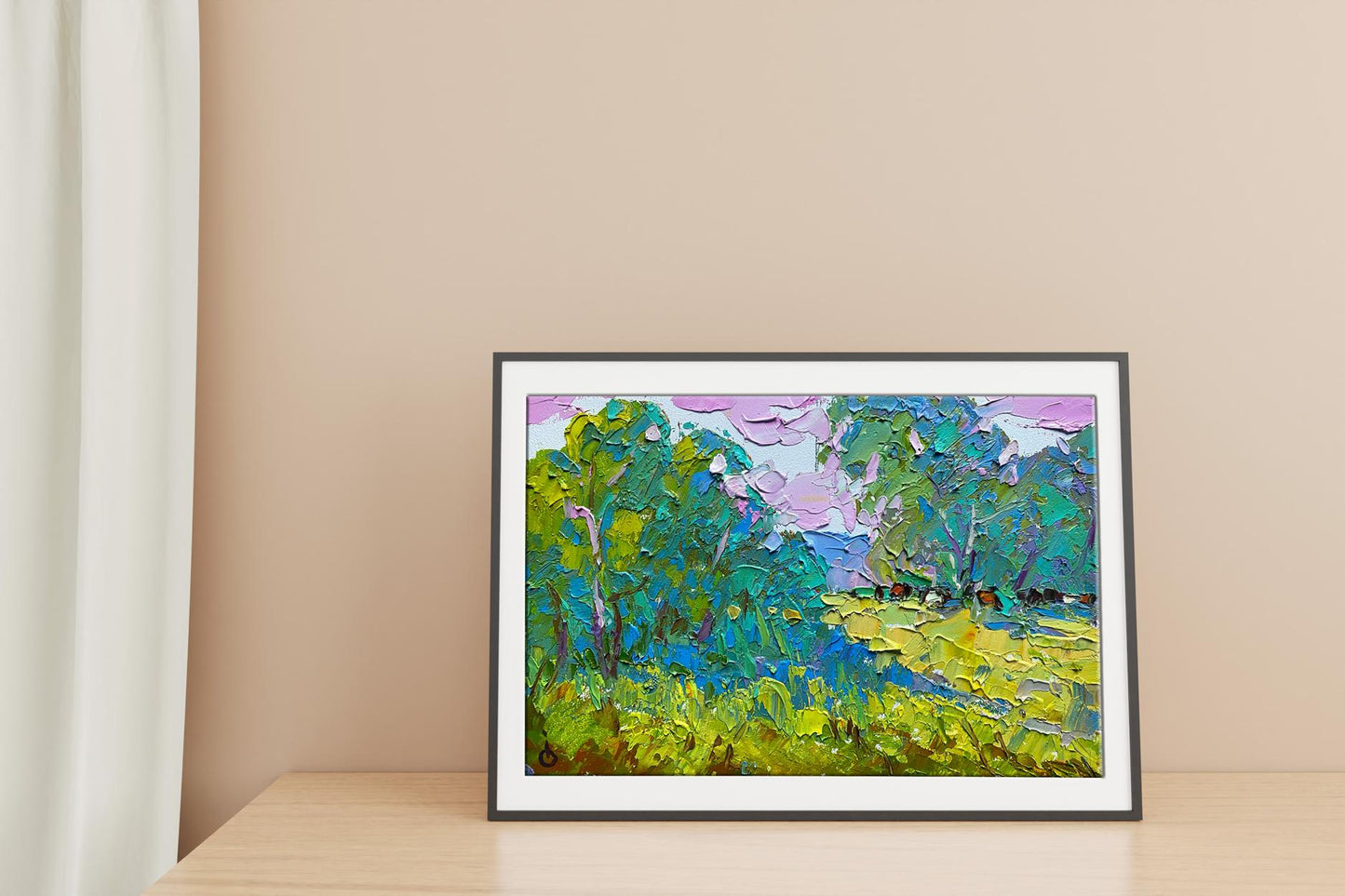 Oil Painting Nature Landscape 