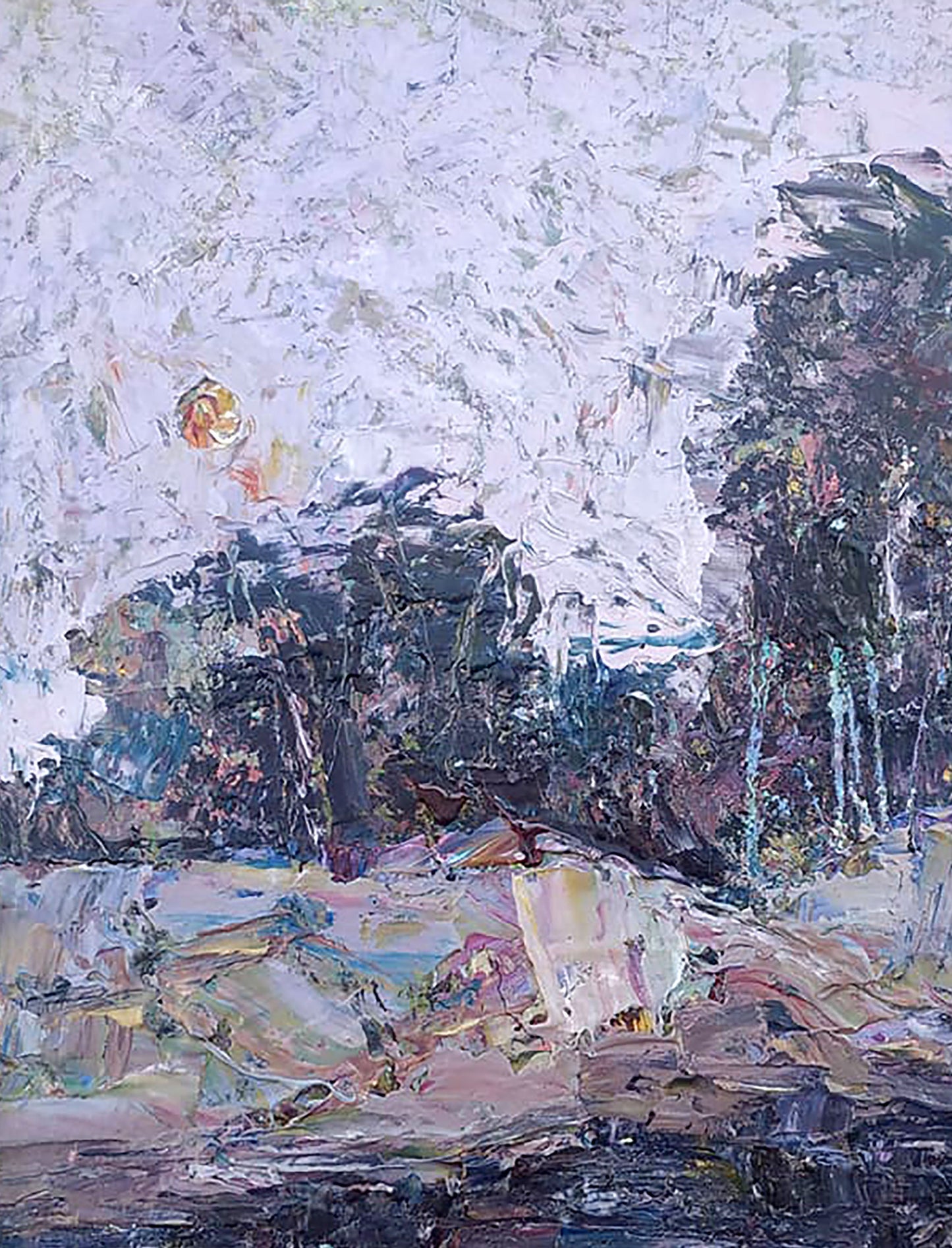 Oil painting Daylight Landscape Mazur Vladimir