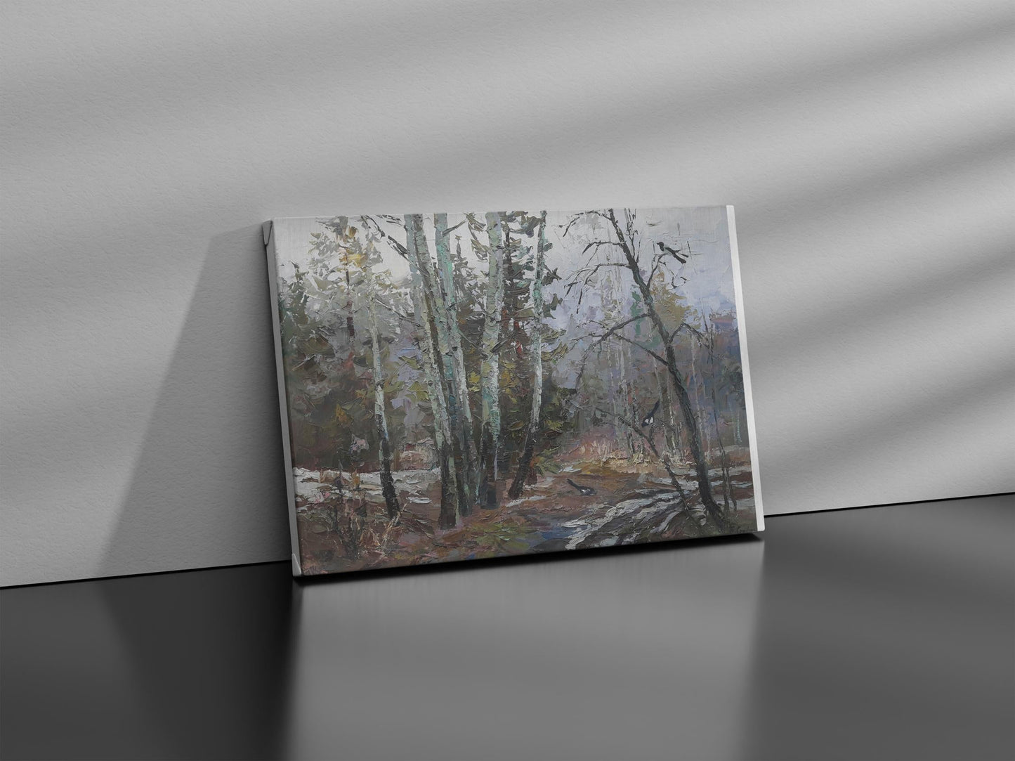 Oil painting Magpie / Serdyuk Boris Petrovich