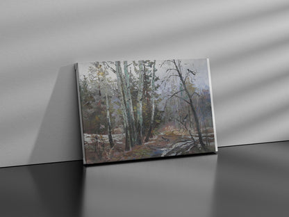 Oil painting Magpie / Serdyuk Boris Petrovich