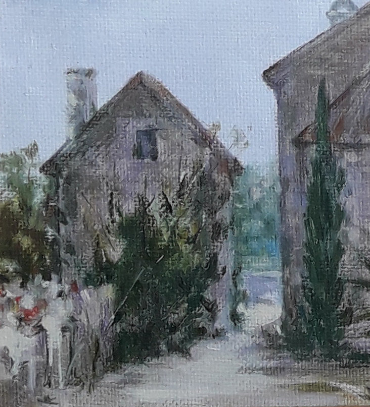 Oil painting Korcula (Croatia) Korkishko Vasily