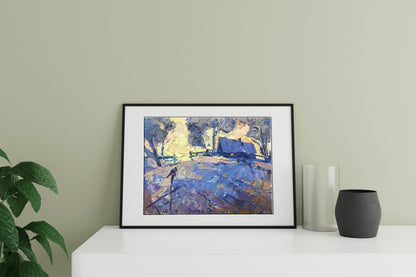 Oil painting Winter 