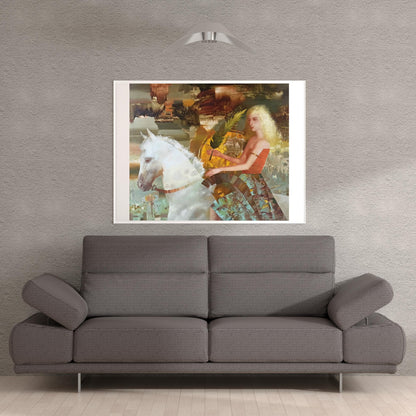 Abstract oil painting Victoria Anatoly Borisovich Tarabanov