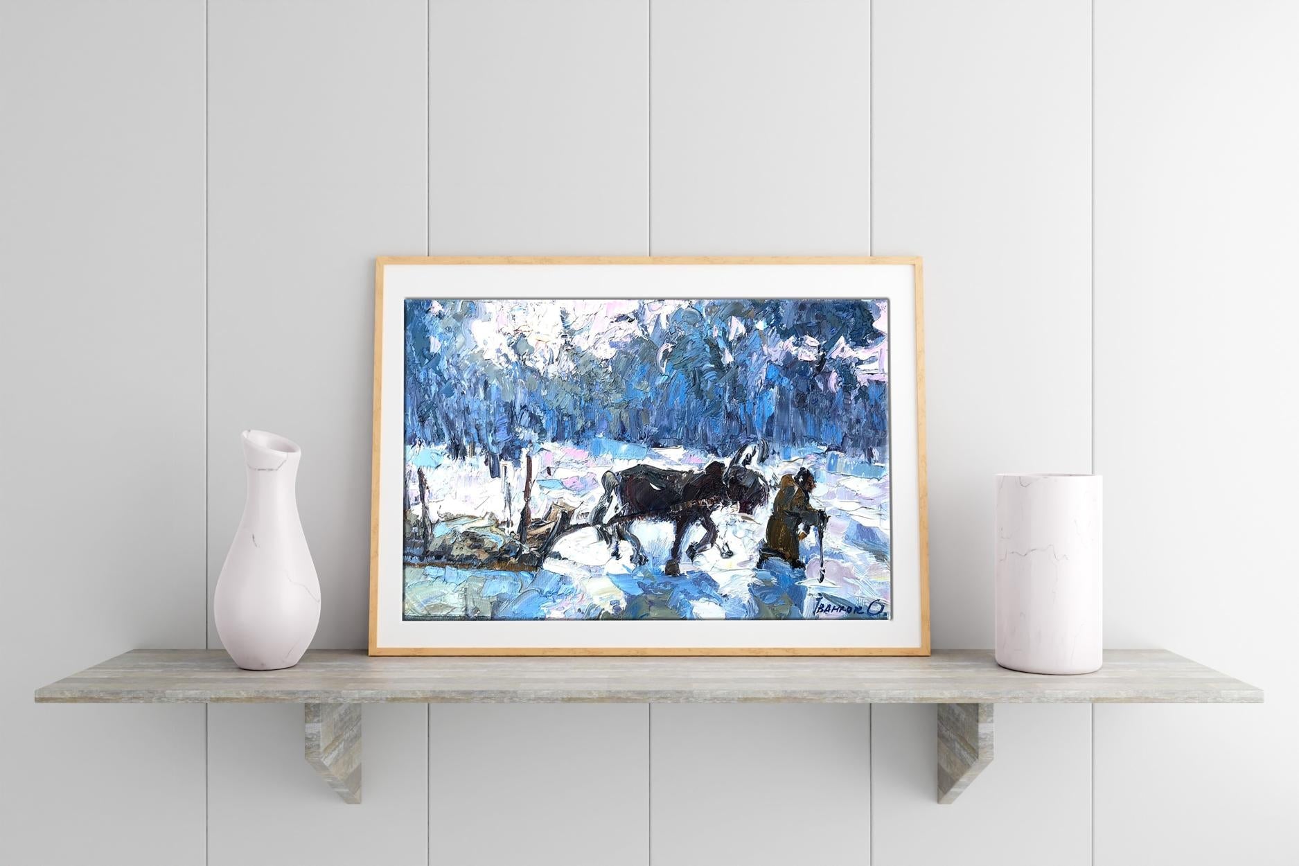 Village landscape Art 